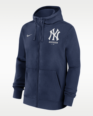 New York Yankees Lockup Men's Nike MLB Full-Zip Hoodie. Nike.com New York Yankees Lockup Men's Nike MLB Full-Zip Hoodie. Nike.com
